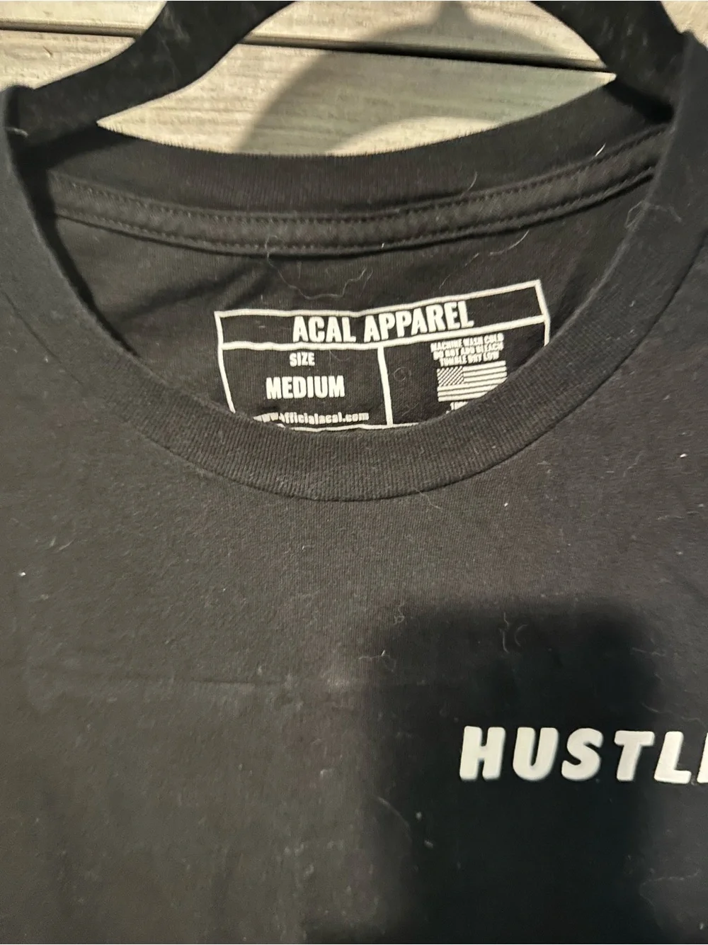 Hustle Adam Calhoun Men’s Black Graphic Tee